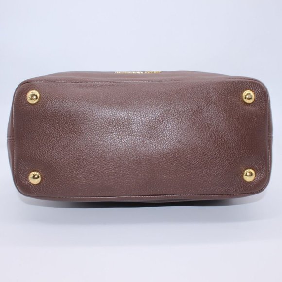 Michael Kors Jet Set Dark Brown Pebble Leather Tote - New with defects - Picture 8 of 15